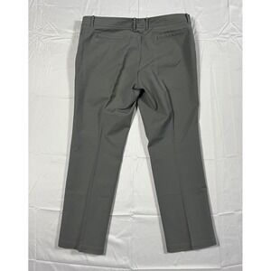 Eddie Bauer Shaw Fit Womens 18 Plus Size Gray Stretch Chino Career Trousers